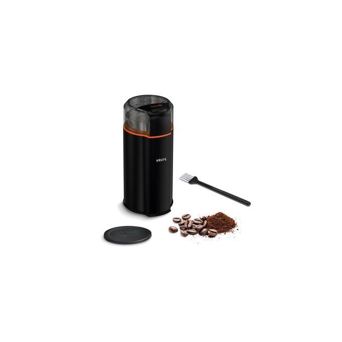 Krups moulin à café électrique noir 175w 12 tasses GX332810