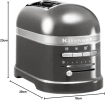 Grille pain KitchenAid Artisan 5KMT2204