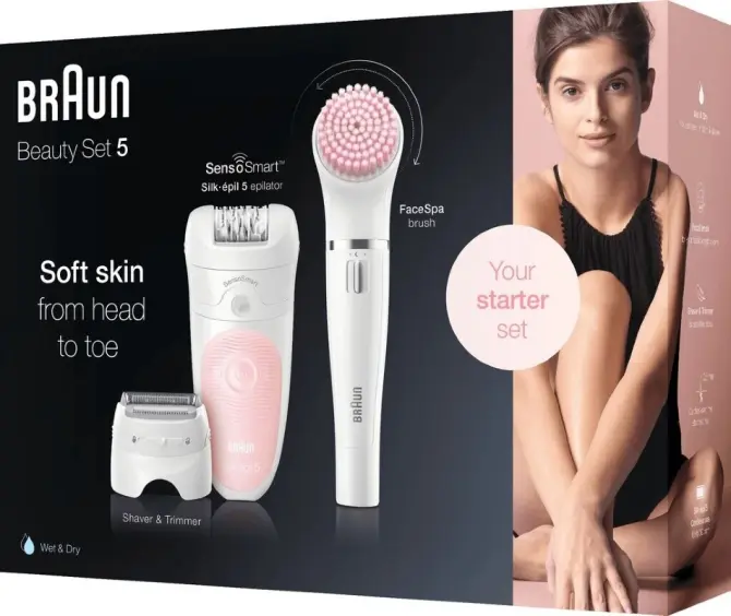 Braun épilateur Beauty Set 5 Silk-épil 5-875 SensoSmart