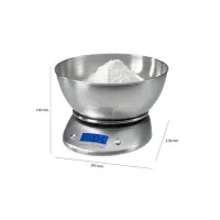 Proficook balance de cuisine numérique metal Pc Kw 1040