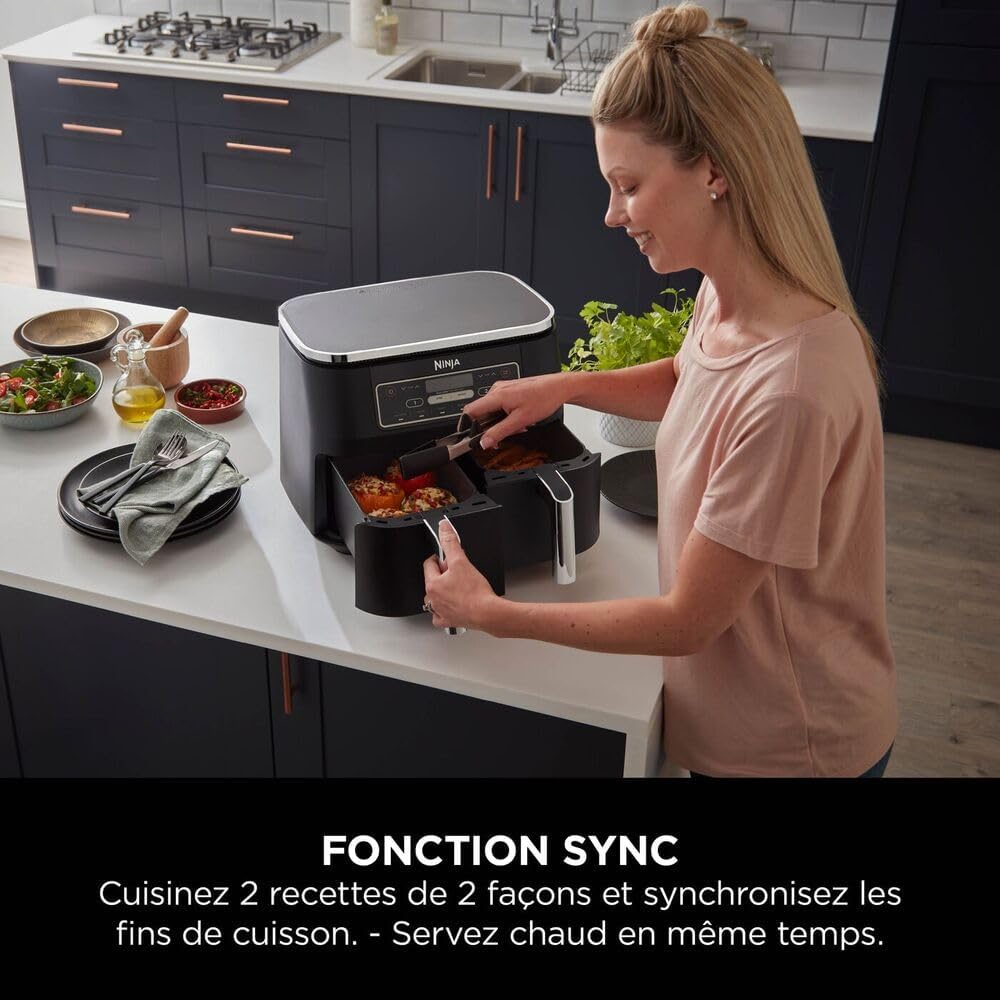 Ninja Foodi Dual Zone AF300EU Air Fryer 7,6 L 2400 W