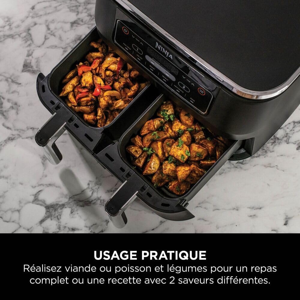 Ninja Foodi Dual Zone AF300EU Air Fryer 7,6 L 2400 W