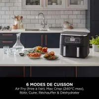 AIFRYER NINJA Foodi Dual Zone Capacité 7.6L AF300EU
