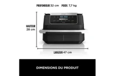 AirFryer Ninja 10,4L Foodi FLEX Noir AF550EU