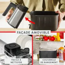 Moulinex Friteuse Easy Fry Silence 5L  Air fryer EZ552DF0