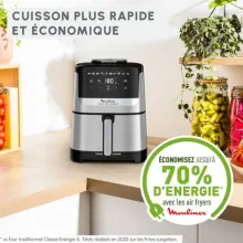 Moulinex Friteuse Easy Fry Silence 5L  Air fryer EZ552DF0