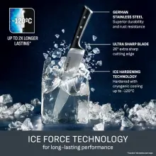 Tefa couteaux de cuisine  Ice Force 10 Piece K232SA04