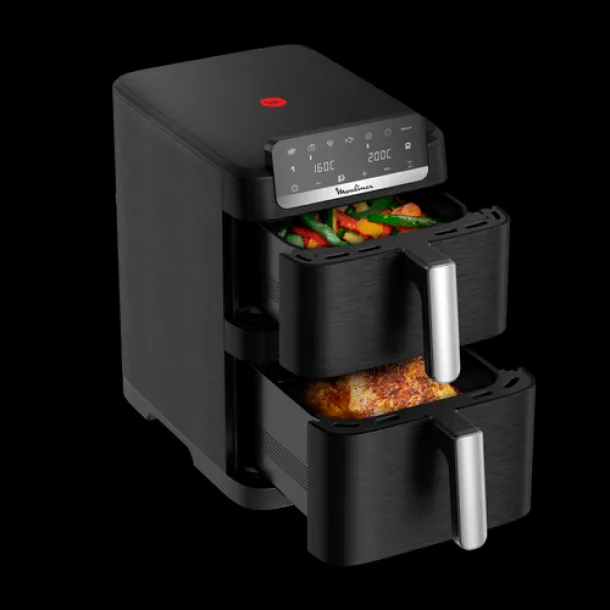 Moulinex  friteuse Air Fryer Crispy Stack 10 L EZ7528F