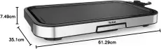 Tefal plancha grill 12 personnes 2300W   XXL CB631D10