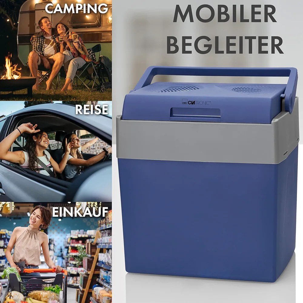 Glacière électrique chaud/froid 30L Clatronic KB 3714 Bleu