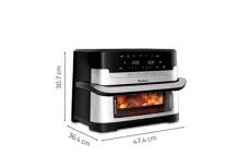 Moulinex Friteuse 9l sans huile Easy Fry Dual Flex EZ922DF0