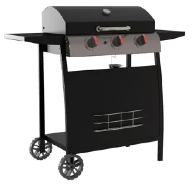 simpl Barbecue à Gaz 3 feux sur Roues Seattle