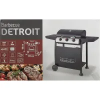 simpl Barbecue à Gaz 3 feux sur Roues Seattle