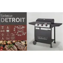 SIMPL Barbecue à Gaz 3 feux sur Roues Seattle