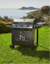 SIMPL Barbecue à Gaz 3 feux sur Roues Seattle
