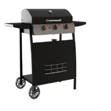SIMPL Barbecue à Gaz 3 feux sur Roues Seattle