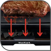 Tefal grill  plancha Malaga 2000W  XL CB501812