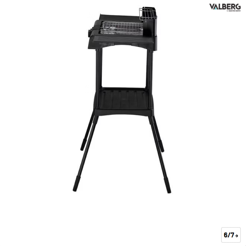 VALBERG Barbecue electrique sur pied VAL-EL2200