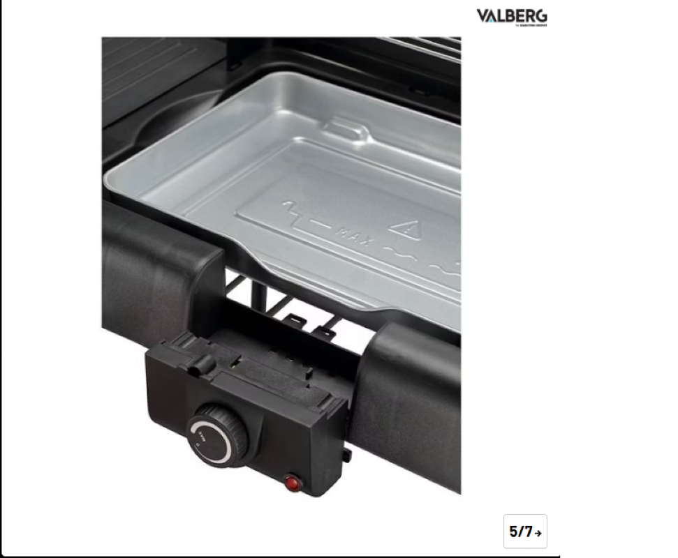 VALBERG Barbecue electrique sur pied VAL-EL2200