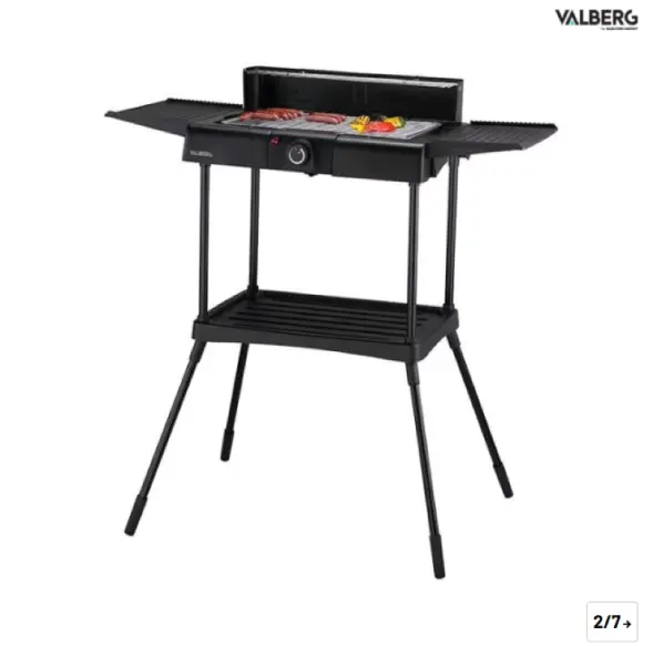 VALBERG Barbecue electrique sur pied  VAL-EL2200