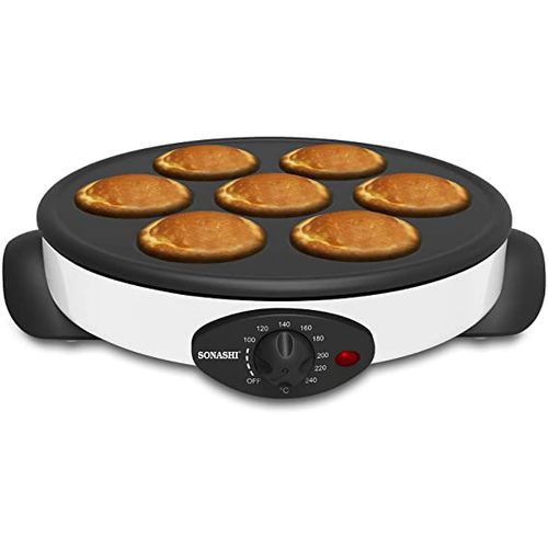 Sonashi Crêpière & Pancakes Electrique 2En1 Scrm-865