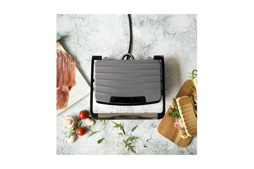 Livoo DOC232G - Gril -électrique - 345 cm ² - gris/noir
