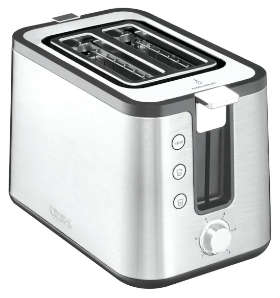 Grille pain Krups CONTROL LINE INOX 2 FENTES KH442D10