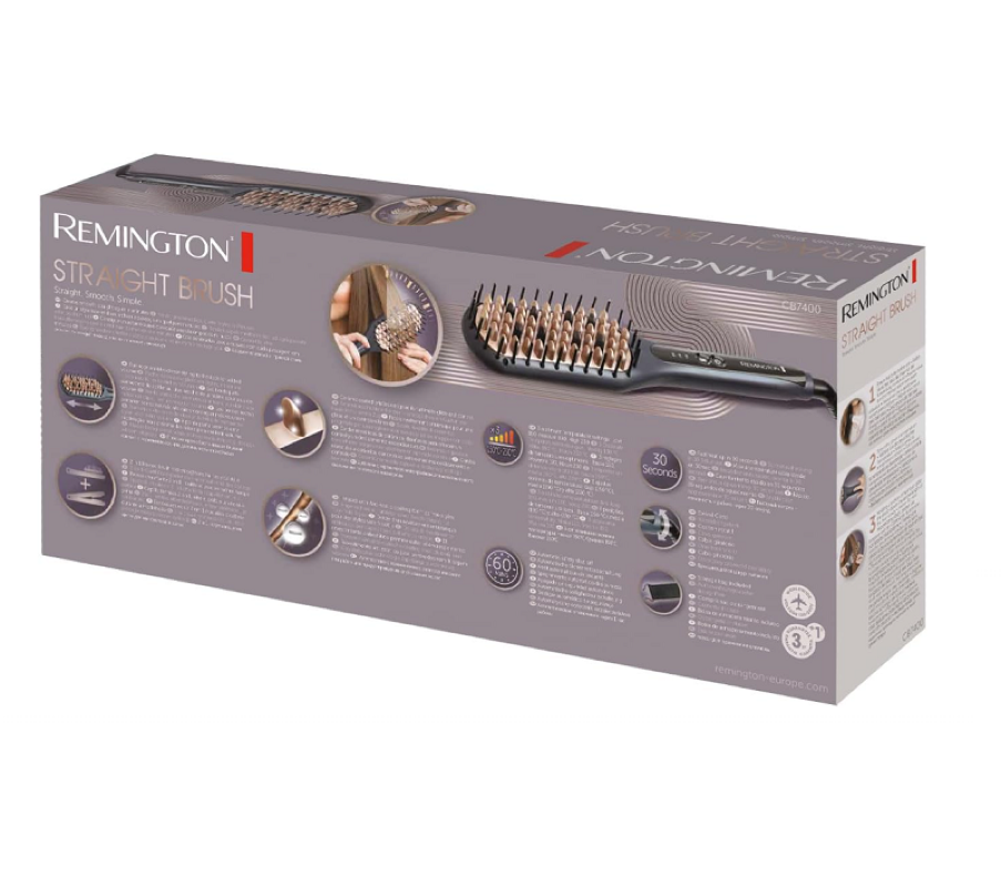 Remington brosse chauffante et lissante CB7400