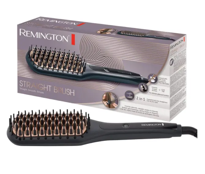 remington brosse chauffante et lissante CB7400