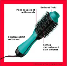 Revlon brosse one step RVDR5222 TE2 BLEU