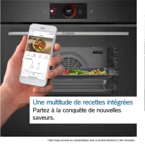 Bosch Série 8 HBG7741B1F  Four encastrable 71L Pyrolyse