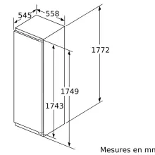 SIEMENS  congelateur integrable IQ500 212L  GI81NSCE0