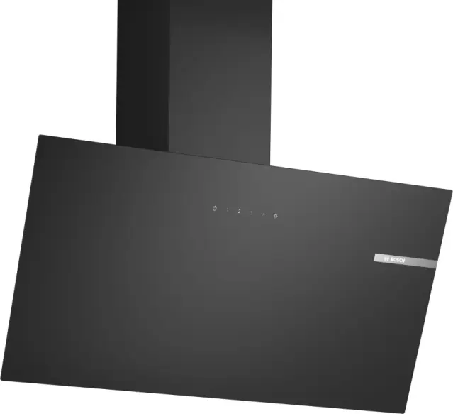 Hotte Bosch décorative murale Série 2 DWK65DK60 noir 60 cm