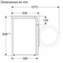 Bosch Lave linge  Série 6 inox 10 kg  WGG256ZXES