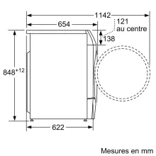 Lave-Linge Séchant Bosch WNC254A0FRSérie 8 Connect 10.5/6kg