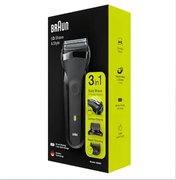 Braun Series 3 Shave&Style 300BT Rasoir Électrique