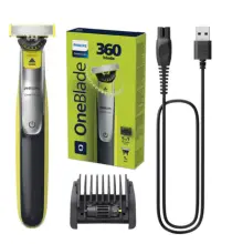 Philips Tondeuse rasoir a barbe OneBlade 360 Visage QP2734