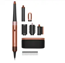 Dyson Airwrap i.d. Bronze Cheveux Raides à Ondulés