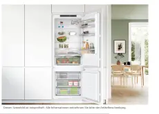 Réfrigérateur Combiné Encastrable Bosch Série4 KBN96VFE 383L