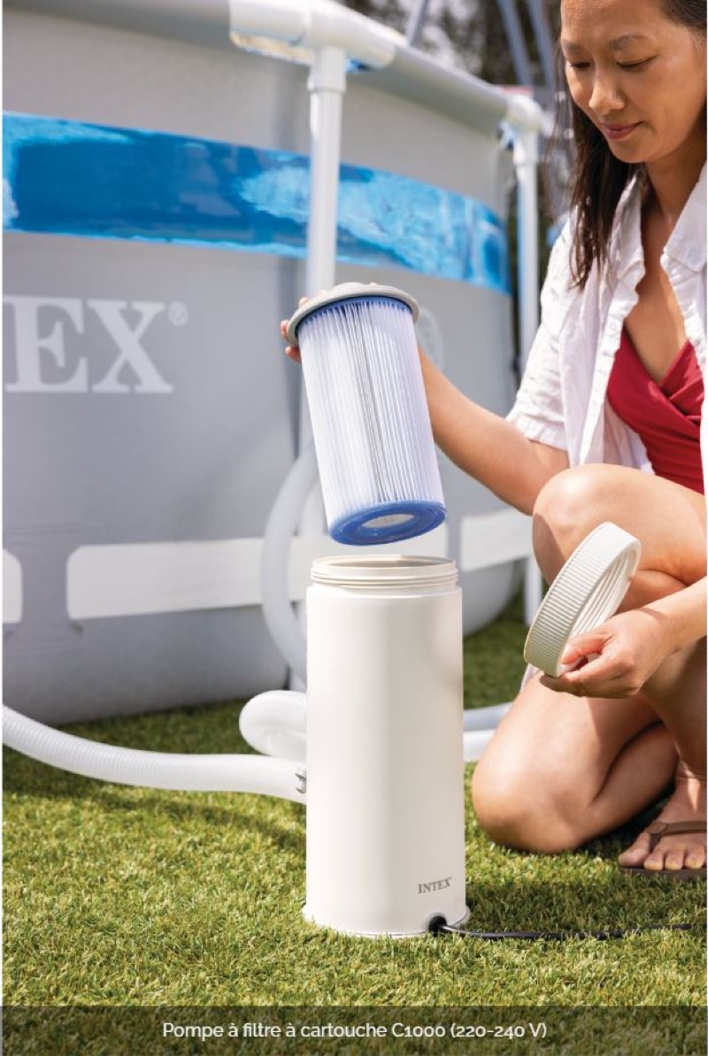 Inrtex Pompe à filtre à cartouche 3.7m3/h 26638