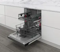 Whirlpool lave vaisselle semi encastrable 6 sens  WB6020PX