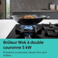 SIEMENS  Plaque de cuisson iQ500 75cm  StepFlame EC7A5SI90