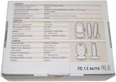Baby Phone moniteur vidéo vb601sans fil