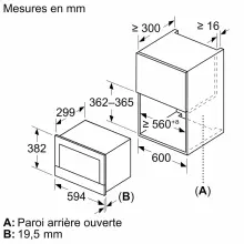 Bosch micro onde encastrable serie 8 inverter BFL7221B1