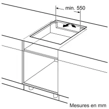 Bosch plaque de cuisson a induction serie 8 60cm PXX675DC1E