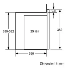 Bosch  Micro ondes encastrable  Série 6  BFL554MB0