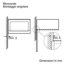 Bosch  Micro ondes encastrable  Série 6  BFL554MB0