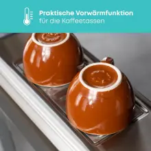 Cafetière ProfiCook 1265 Poudre et Capsules 19 Bars