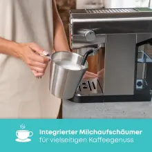 Cafetière ProfiCook 1265 Poudre et Capsules 19 Bars