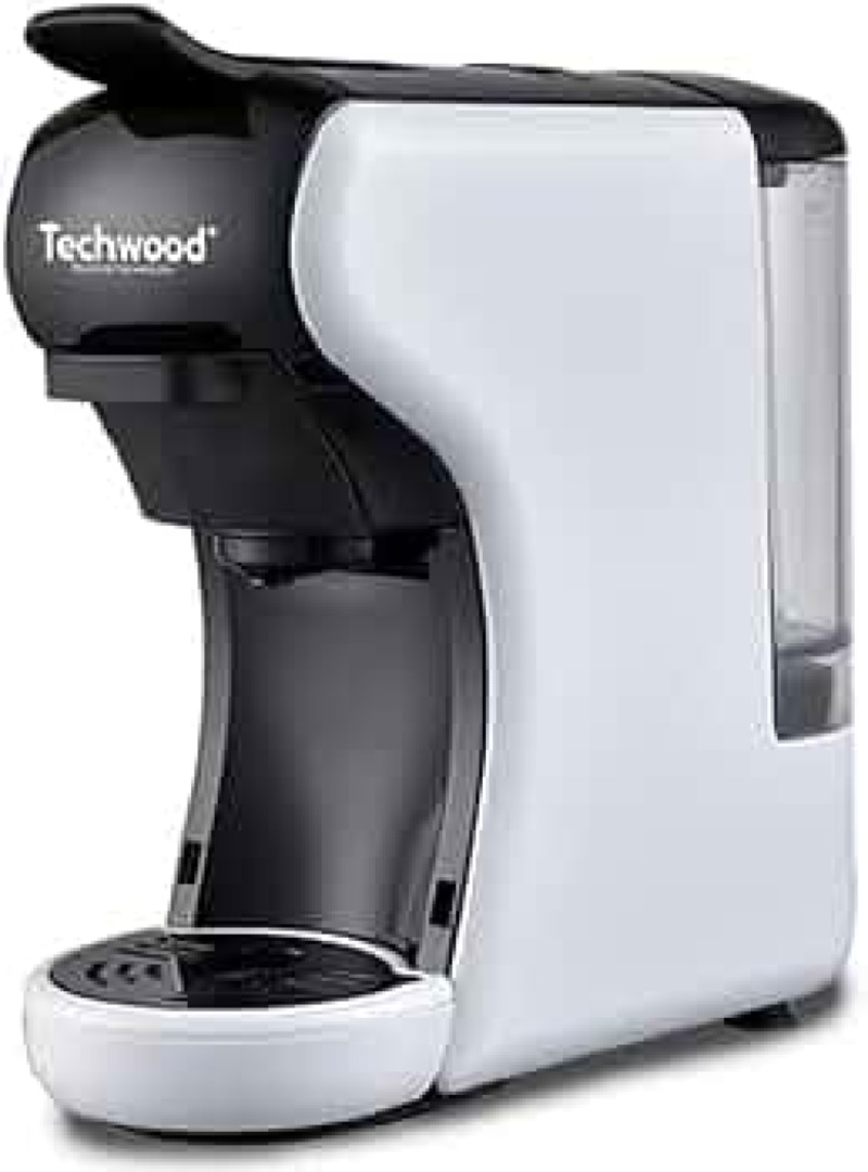 Cafetière Techwood Multi-Capsules 1450W Puissante
